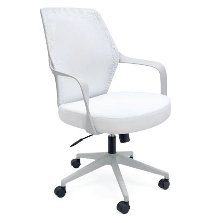 เก้าอี้สำนักงาน  MEDILA รุ่น CH0244GY-WH สีเทา-ขาว_2